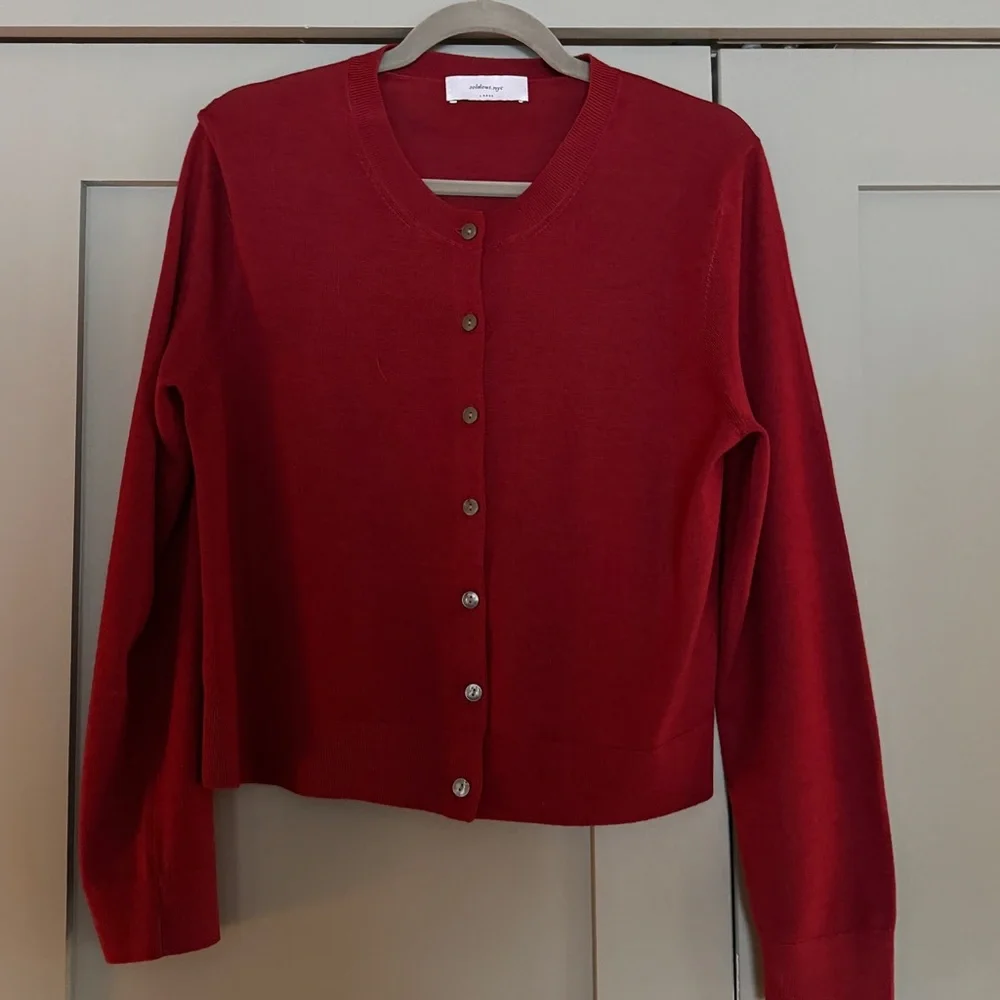 Sold Out NYC Merino Cardigan - Picture 2 of 6